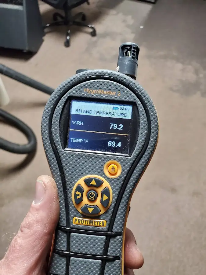 Moisture meter humidity assessment for Fire & Smoke Damage Restoration in Avon Lake